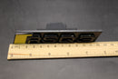 Gloss Black Yellow RSQ3 Front Grille Stick-On Badge Fit For AUDI