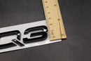 Gloss Black Yellow RSQ3 Rear Boot Badge Fit For AUDI