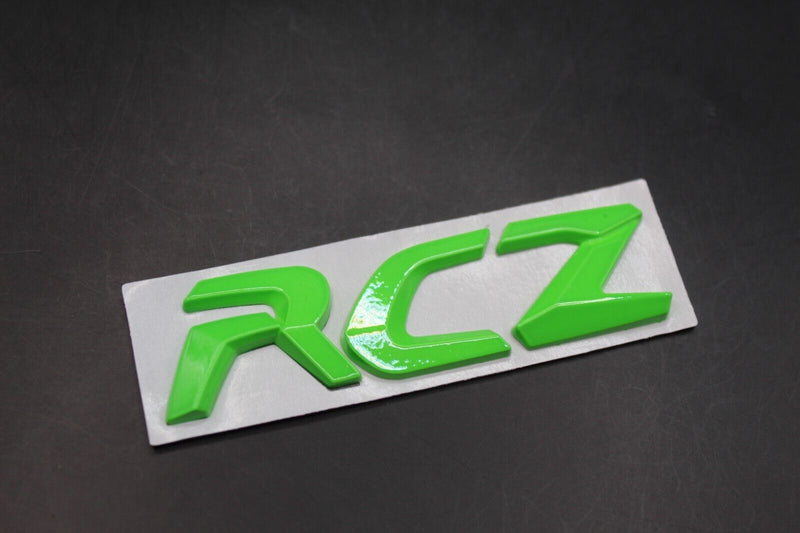 RCZ Rear Boot Emblem Badge For Peugeot Blue/Black/Red/White/Lime Green/Chrome