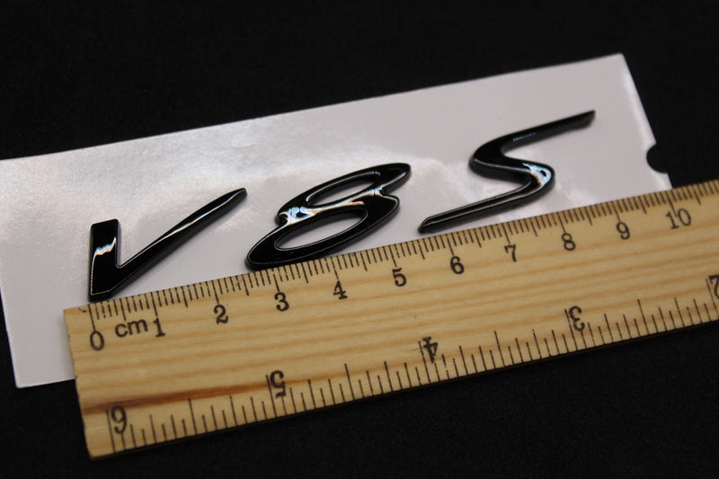 Gloss Black Boot Rear Tailgate Letters Badge Fit For Bentley Speed V8S