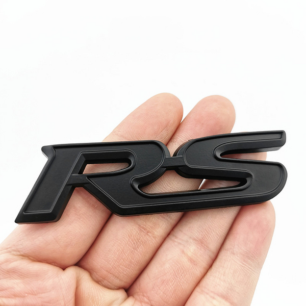 Fits Honda RS For Jazz Civic HRV Jade RS Badge 3D Metal Rear Trunk Emblem Letter