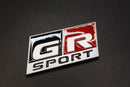 73mm X 36mm Matte Silver(Gloss Red&Black) GR SPORT Boot Rear Badge For Toyota