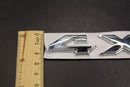 Chrome Silver 4x4 4 x 4 Boot Rear trunk Self-Adhesive Badge For Cars