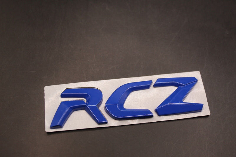 RCZ Rear Boot Emblem Badge For Peugeot Blue/Black/Red/White/Lime Green/Chrome