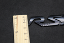 Black White R.S. RS Boot Rear Tailgate Fender Wing Badge For Renault Sport