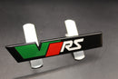 Black Green Red White VRS Front Grille & Rear Boot Badge Set For Skoda