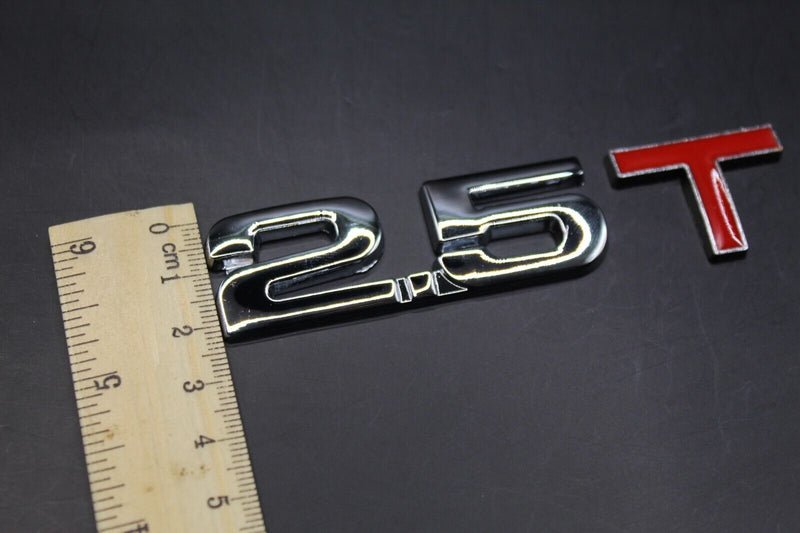 Chrome Silver Red T 2.0T 2.2T 2.4T 2.5T 2.8T Boot Rear Tailgate Badge FOR Audi