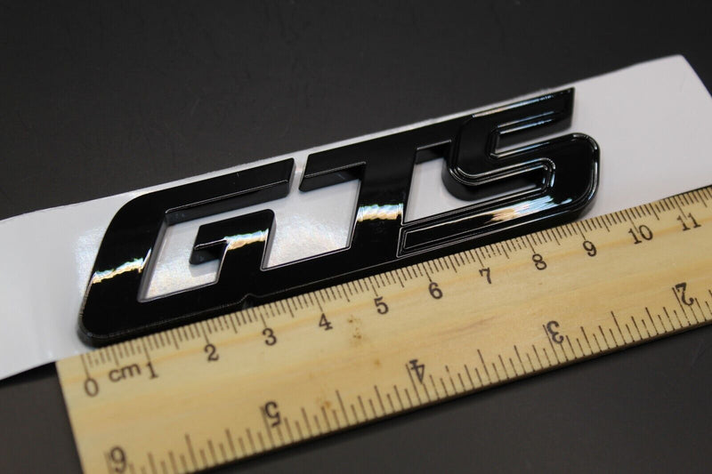 Gloss Full Black GTS G T S Car Lettering/Badge Rear Trunk Boot FITS Maserati