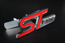 Front Grille ST Line Badge For Ford Focus Fiesta Mondeo Escape Puma SILVER RED