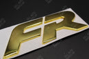 New Style Gold Glossy FR 3D Metal Rear Badge Letters FITS Seat  2020 Onward