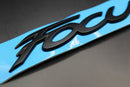 New Style Matte Black Focus Letters/Badge For Ford  Boot Trunk Tailgate Rear