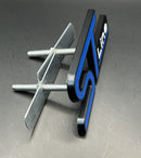 Front Grille ST Line Badge For Ford Focus Fiesta Mondeo Escape Puma Blue BLACK
