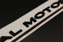 Matte Black Red Line Dual Motor Car Lettering/Badge Rear Trunk Boot FITS Tesla