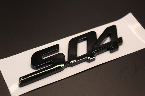 Gloss Black SQ4 S Q 4 Car Lettering/Badge Rear Trunk Boot For Maserati