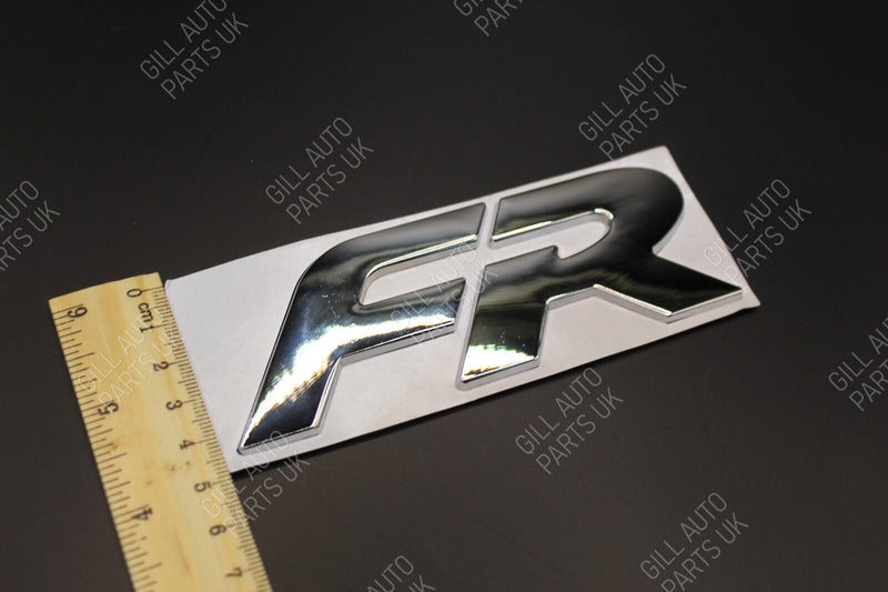 New Style Chrome Silver FR 3D Metal Rear Badge Letters FITS Seat  2020 Onward