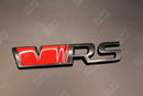 RED Black VRS Front Grille & Rear Boot Badge SET 3D Metal Trunk for Skoda