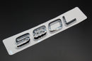Chrome Silver S80L S 80 L ABS Car Lettering/Badge Rear Trunk Boot FOR Volvo
