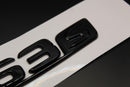 Gloss Full Black C63S C 63 S Car Lettering/Badge Rear Trunk Boot