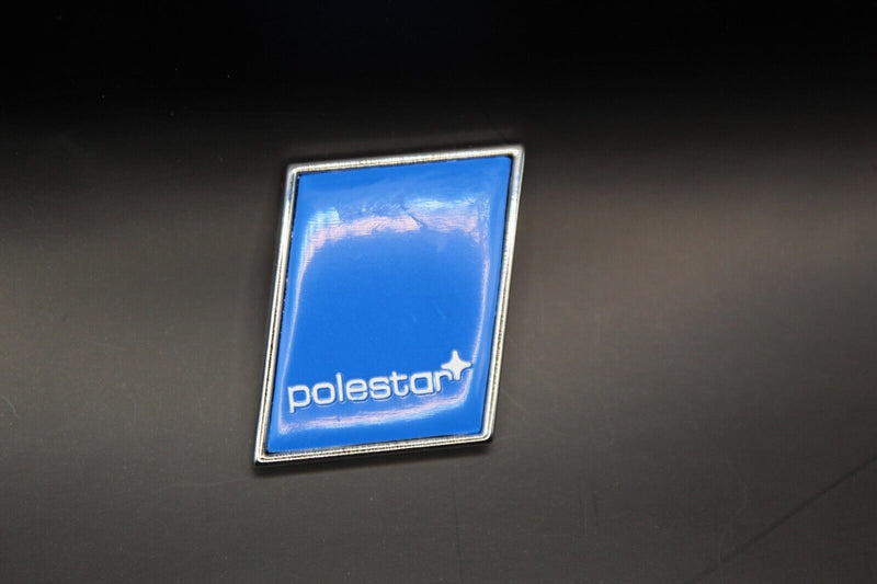 Blue Silver POLESTAR Badge Rear Trunk Boot Lid Tailgate FOR VOLVO