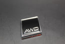Black Silver AWD Badge Rear Trunk Boot Lid Tailgate FOR VOLVO