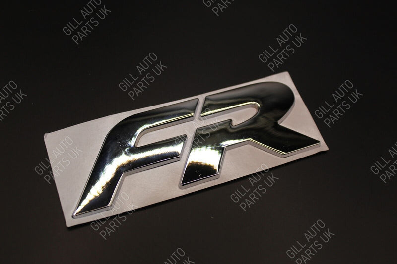 New Style Chrome Silver FR 3D Metal Rear Badge Letters FITS Seat  2020 Onward