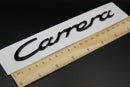 Gloss Black Carrera Badge For Porsche