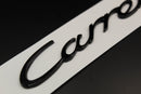 Gloss Black Carrera Badge For Porsche