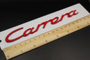 Red Carrera Badge For Porsche