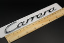 Chrome Silver Carrera Badge For Porsche