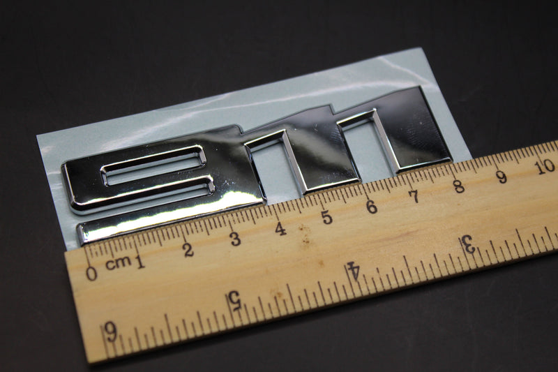 New Style Chrome Silver 911 Number Badge For Porsche