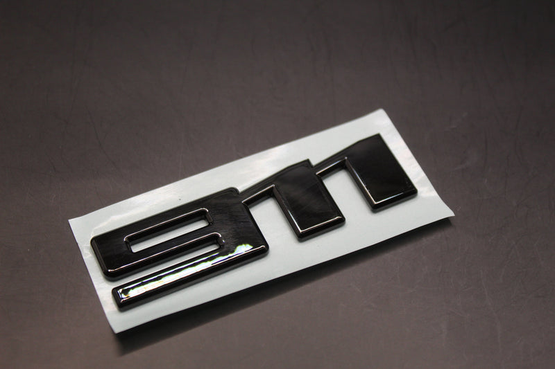 New Style Gloss Black 911 Number Badge For Porsche