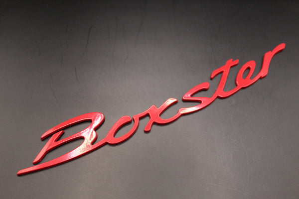 275mm Red Boxster Badge For Porsche