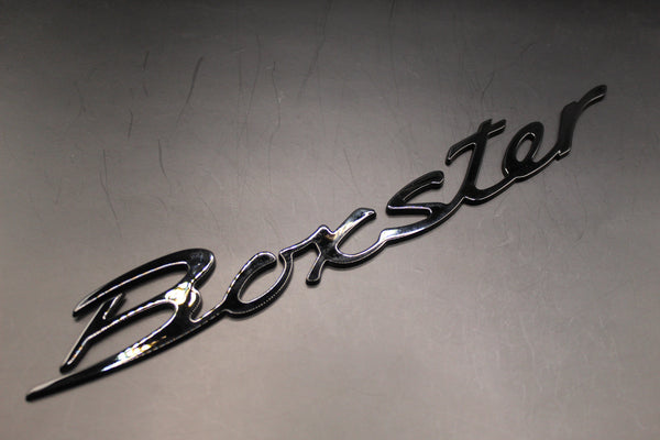 275mm Gloss Black Boxster Badge For Porsche