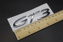 Chrome Silver GT3 Badge For Porsche