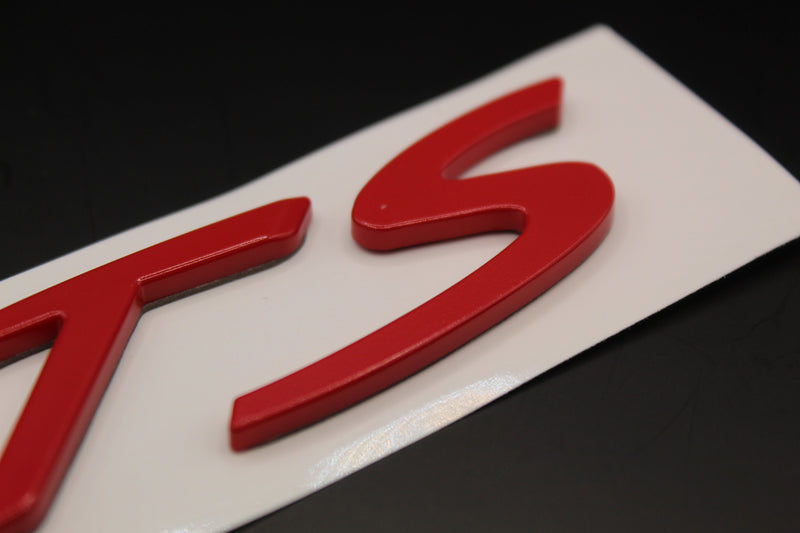 Red GTS Badge For Porsche