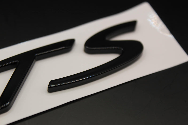 Gloss Black GTS Badge For Porsche