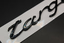 Gloss Black targa Badge For Porsche