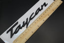 Matte Black Taycan Badge For Porsche