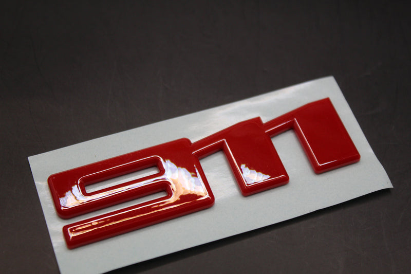 New Style Red 911 Number Badge For Porsche