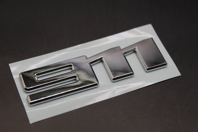 New Style Chrome Silver 911 Number Badge For Porsche