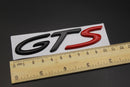 Black/Red GTS Badge For Porsche