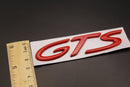 Red GTS Badge For Porsche